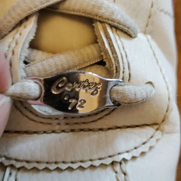 Nike Cortez Sneakers 7Y White Red Blue Retro Unisex - Picture 4 of 12